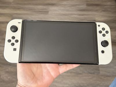 Nintendo Switch OLED Model Console with White Joy-Cons and Dock