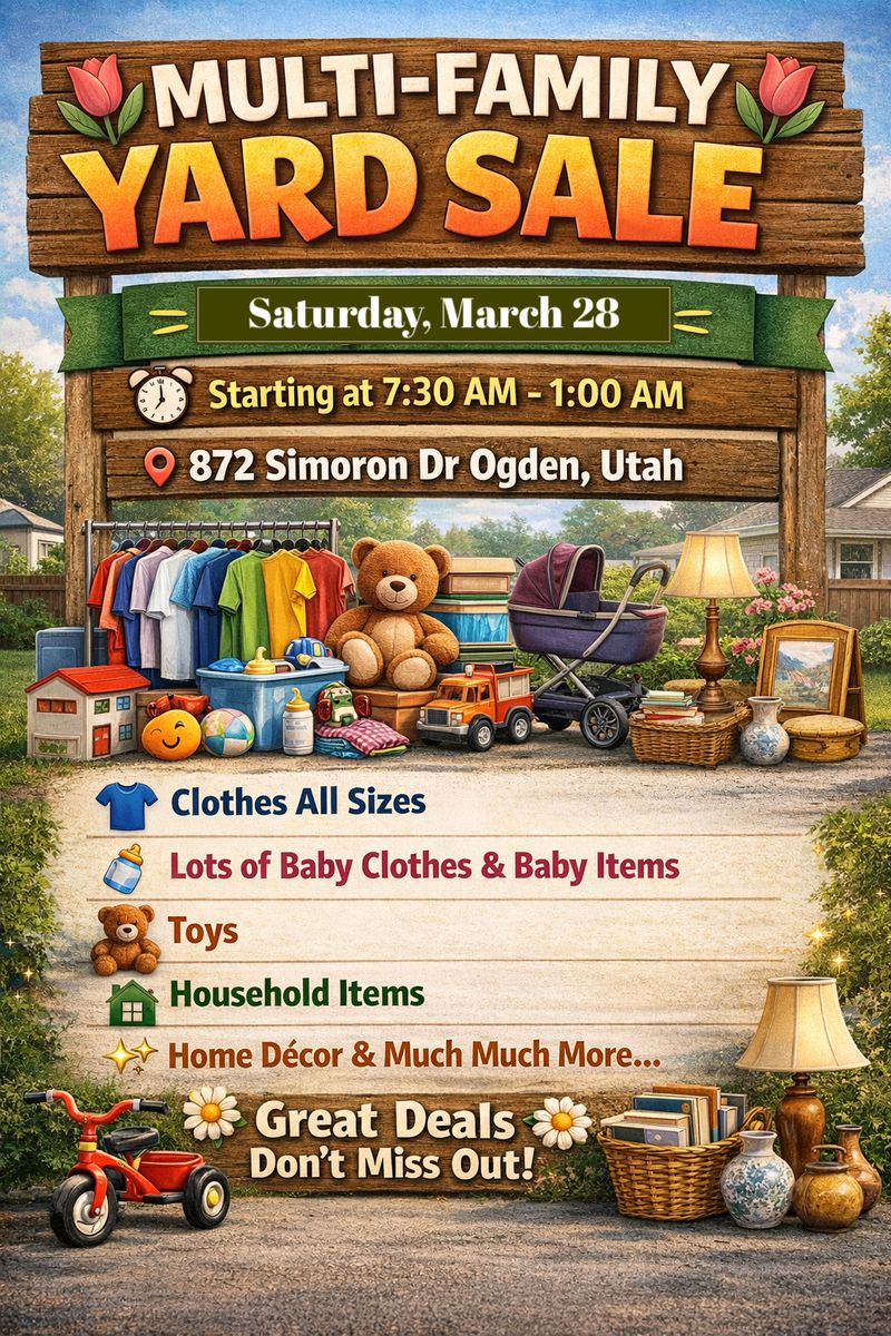 Multi-Family yard Sale