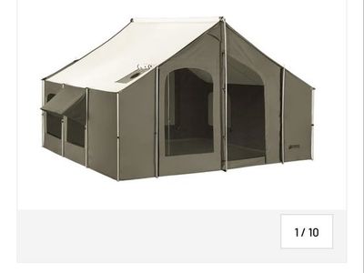 Kodiak Canvas 12x12 Cabin Lodge Stove-Ready Tent – Like New