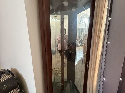 Corner Curio Cabinet – Glass Display Case