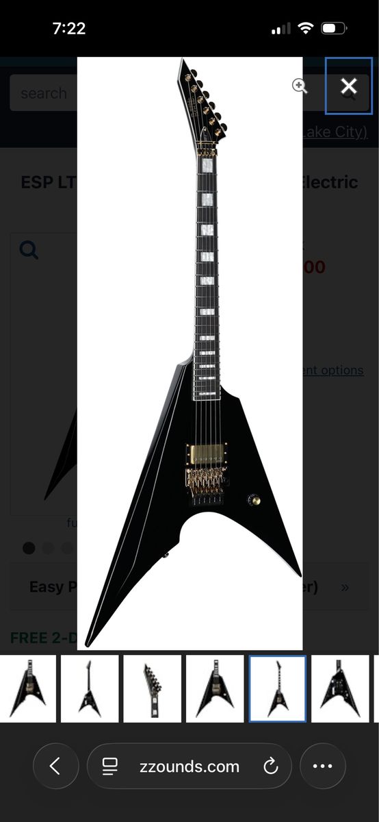 Msv1 Ltd signature guitar