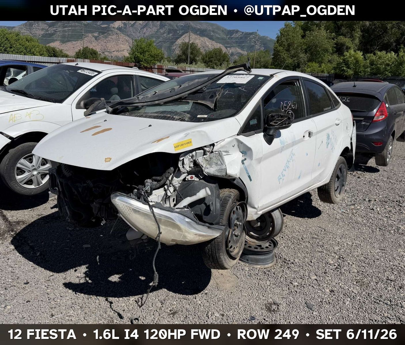 2012 Ford Fiesta Parts - UTPAP Ogden