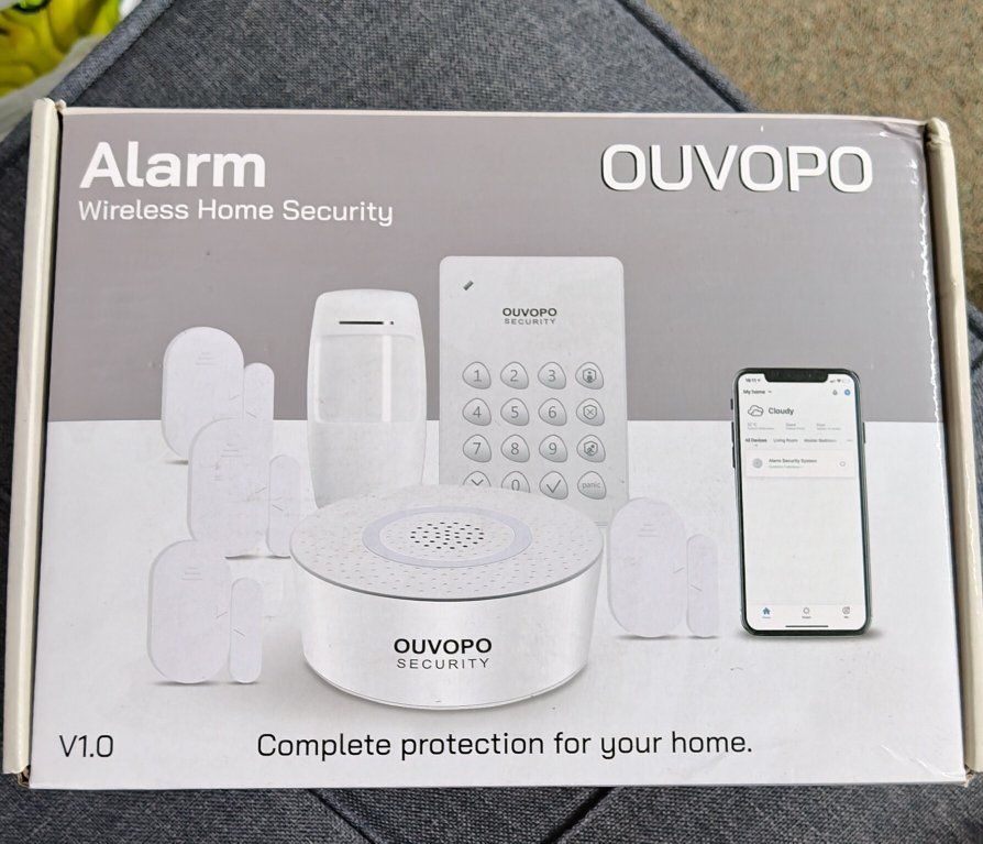 WiFi Motion Sensor Security Alarm with Smartphone Notifications
