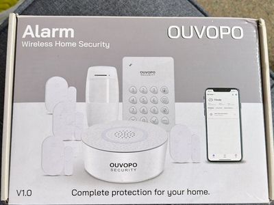 WiFi Motion Sensor Security Alarm with Smartphone Notifications