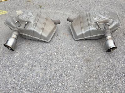 2010-15 Camaro Stock Mufflers exhaust V6 Chevy