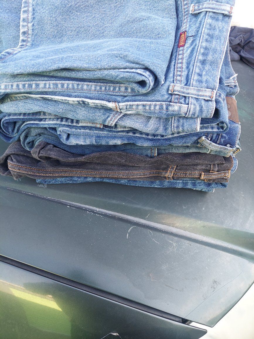 work pants size 44×30  $7 each messae me