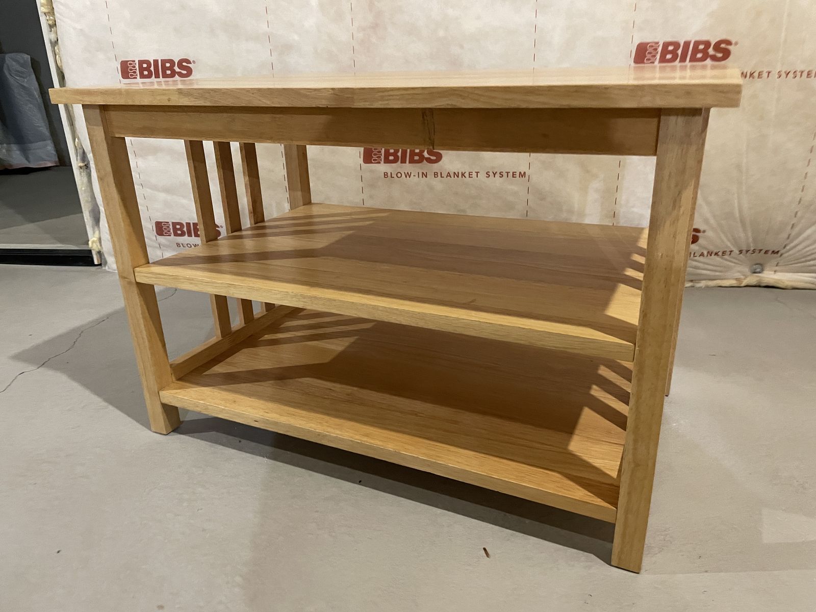 Solid Oak TV Table, TV Stand, Media Stand, Coffee Table