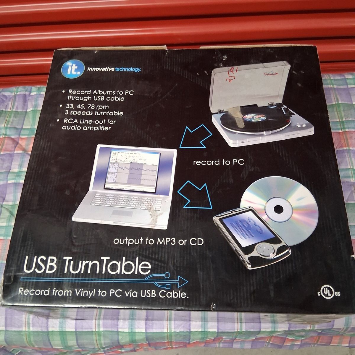 Innovative tech USB TurnTable