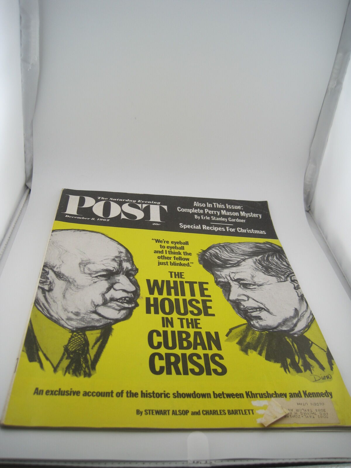 The Saturday Evening Post December 8, 1962 The White House in the Cuban Crisis