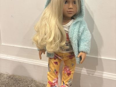 Our Generation 18 inch “Elsie” Blonde Doll with Multiple Outfits and Accessories