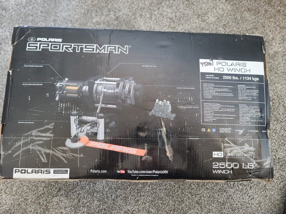 Polaris Sportsman 2500 lbs Winch