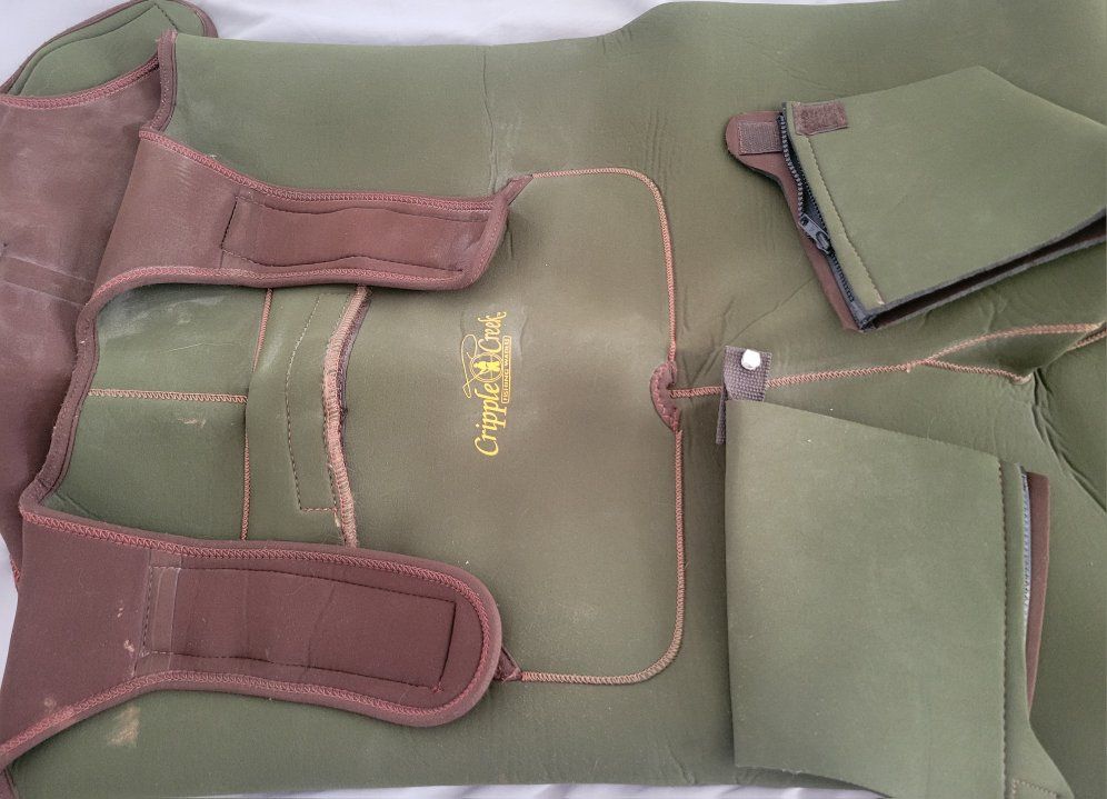 Neoprene fishing waders size M
