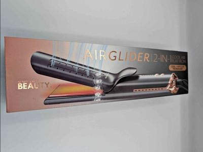 Cortex Beauty Airglider 2-in-1 Cool Air Flat Iron & Styler