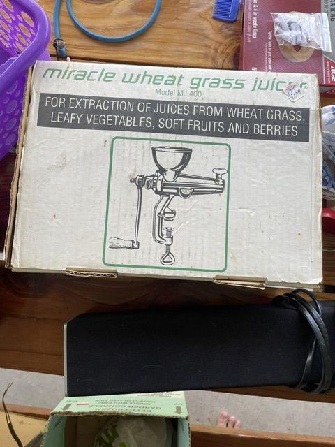 Miracle Wheat Grass Juicer