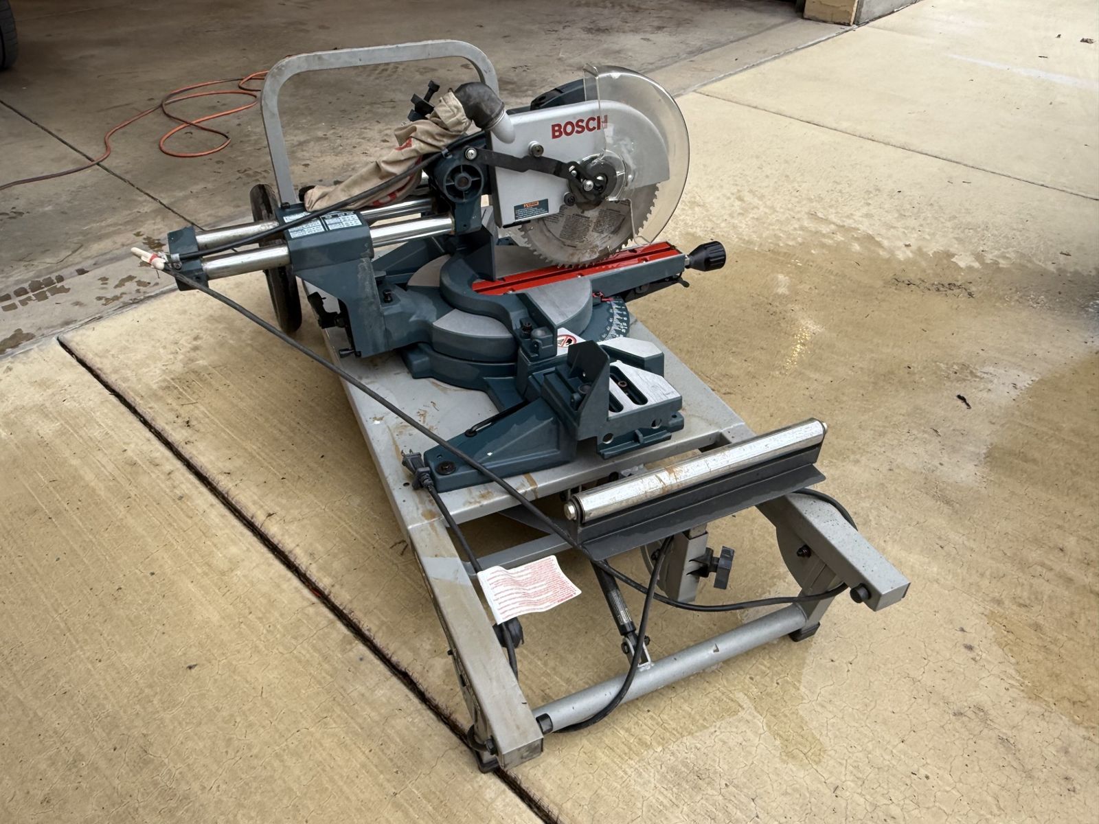 10" Bosch Sliding BevelCompound Saw