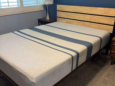 Queen Mattress plus headboard and frame
