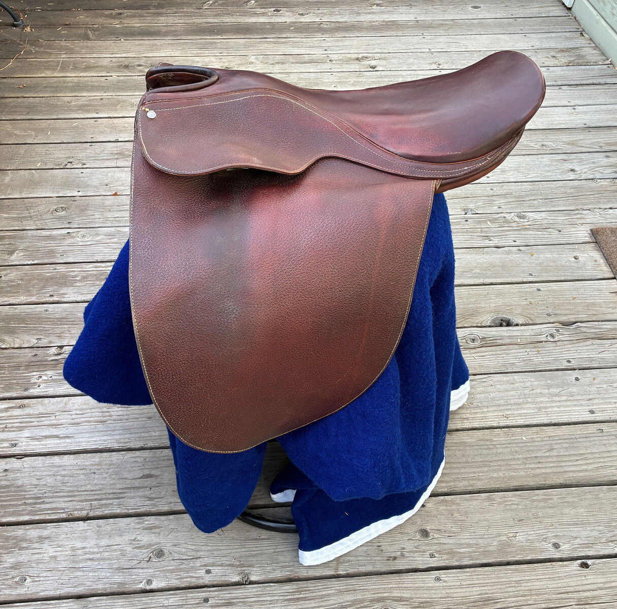 English saddle and horse tack