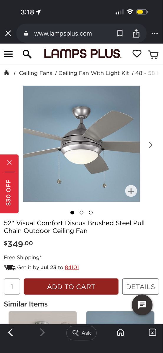 52 in fan