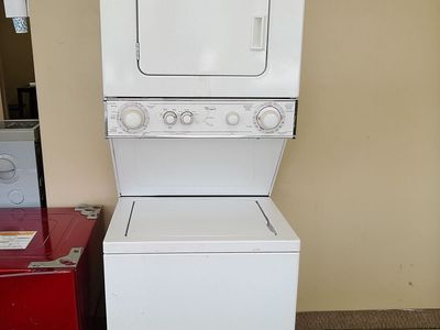 Stacked Washer and Electric Dryer~90 Day Guarantee~