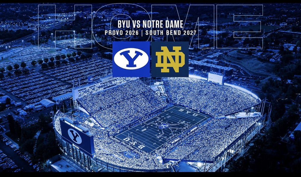 Awesome lower Bowl BYU Vs Notre Dame
