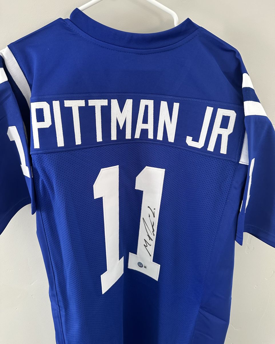 Signed Michael Pittman Jr. #11 Colts Jersey – Beckett Authenticated