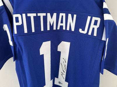 Signed Michael Pittman Jr. #11 Colts Jersey – Beckett Authenticated