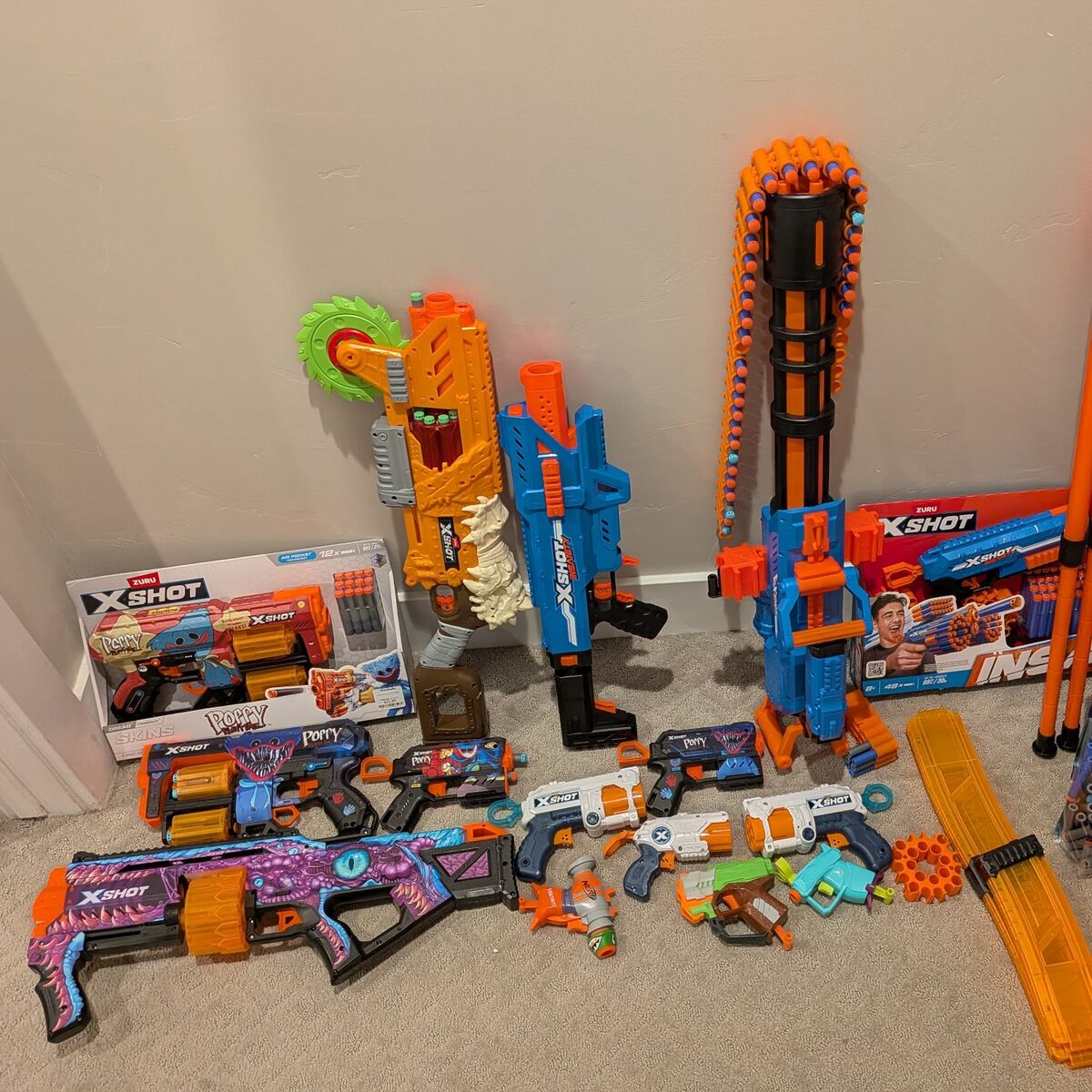 HUGE lot of Nerf/X-Shot guns