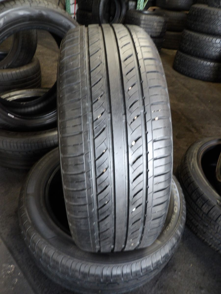 215/55R17 SAILUN ATREZZO AH406 PAIR OF TWO USED TIRES