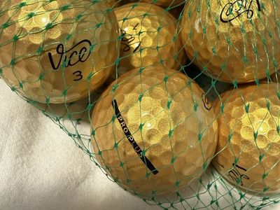 Vice Pro Plus Gold Golf Balls - 2 dozen mint condition