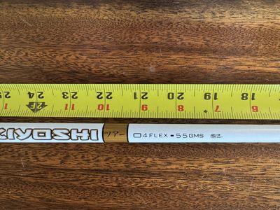 Nice Oban Titleist or TaylorMade Kiyoshi White 04 Stiff Shaft.