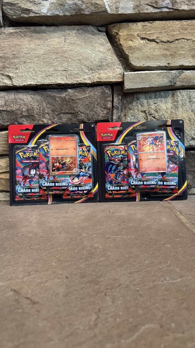 Pokemon Chaos Rising Blister Packs (3 packs in each) Pokémon