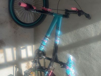 Tempest BMX Bike - Teal & Pink, Used Condition