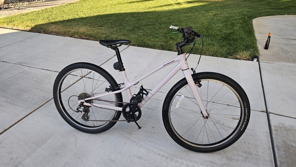 kids specialized bike.  Bike was tuned last year and hasn't been rode since.
