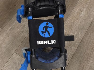 iWALK Free 3.0 Hands Free Crutch Pain Free Knee Crutch Alternative to Crutches Peg Leg