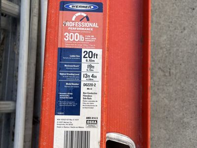 Werner Extension Ladder
