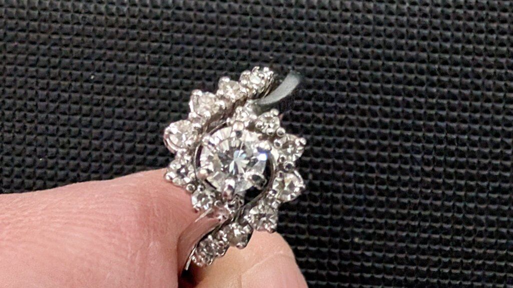 Diamond Wedding and Engagement Ring