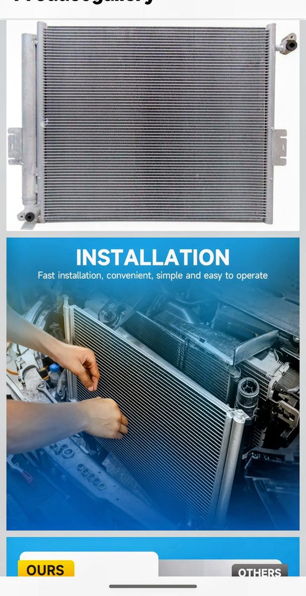 05-12 Toyota Tacoma condenser new