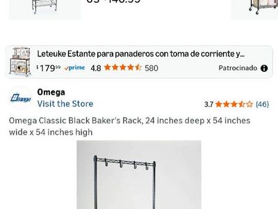 Omega 18" Deep x 42" Wide x 63" High Classic Black