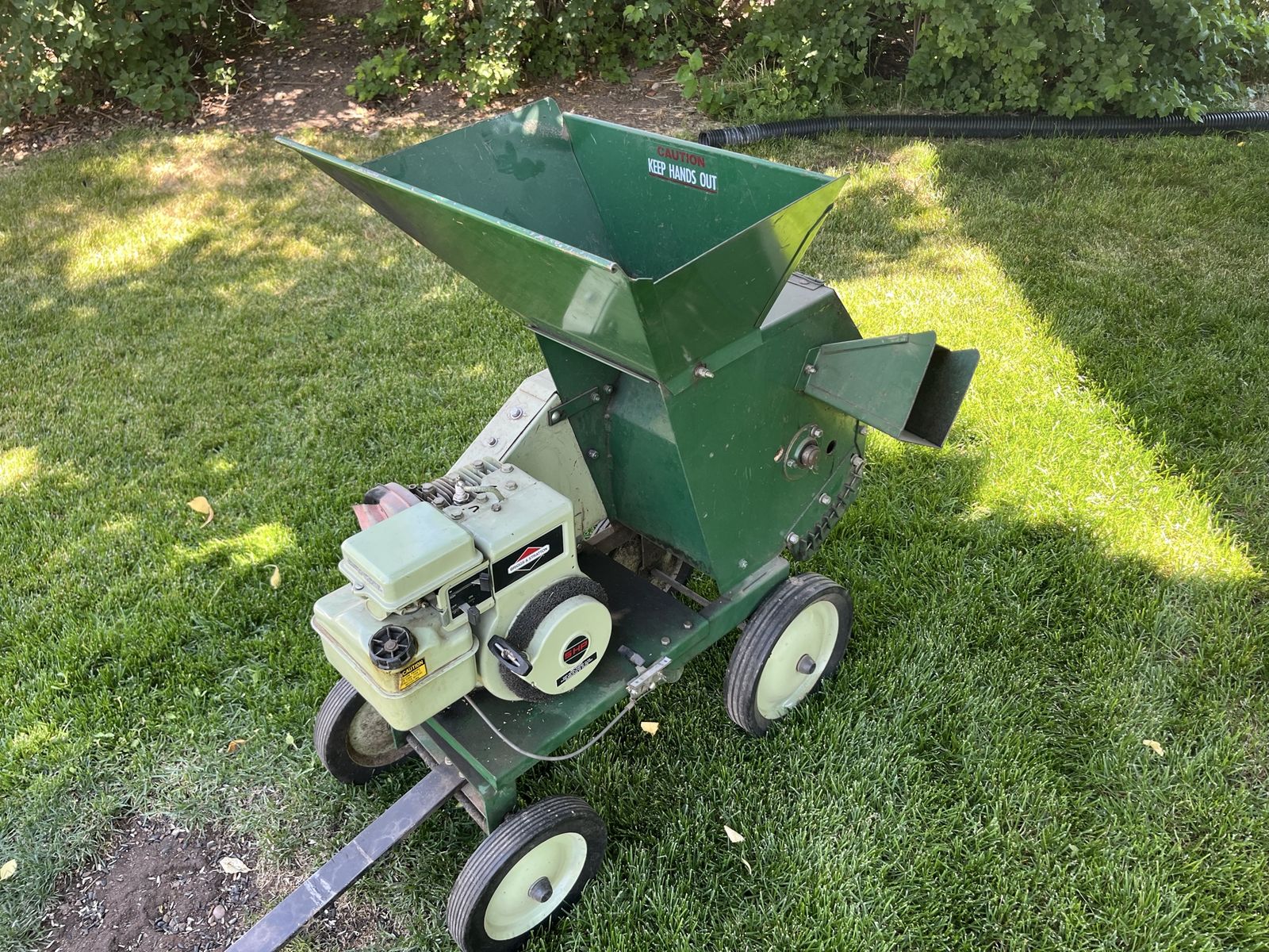 Roto-hoe chipper