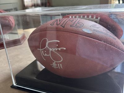 Phil Simms signed Wilson NFL football