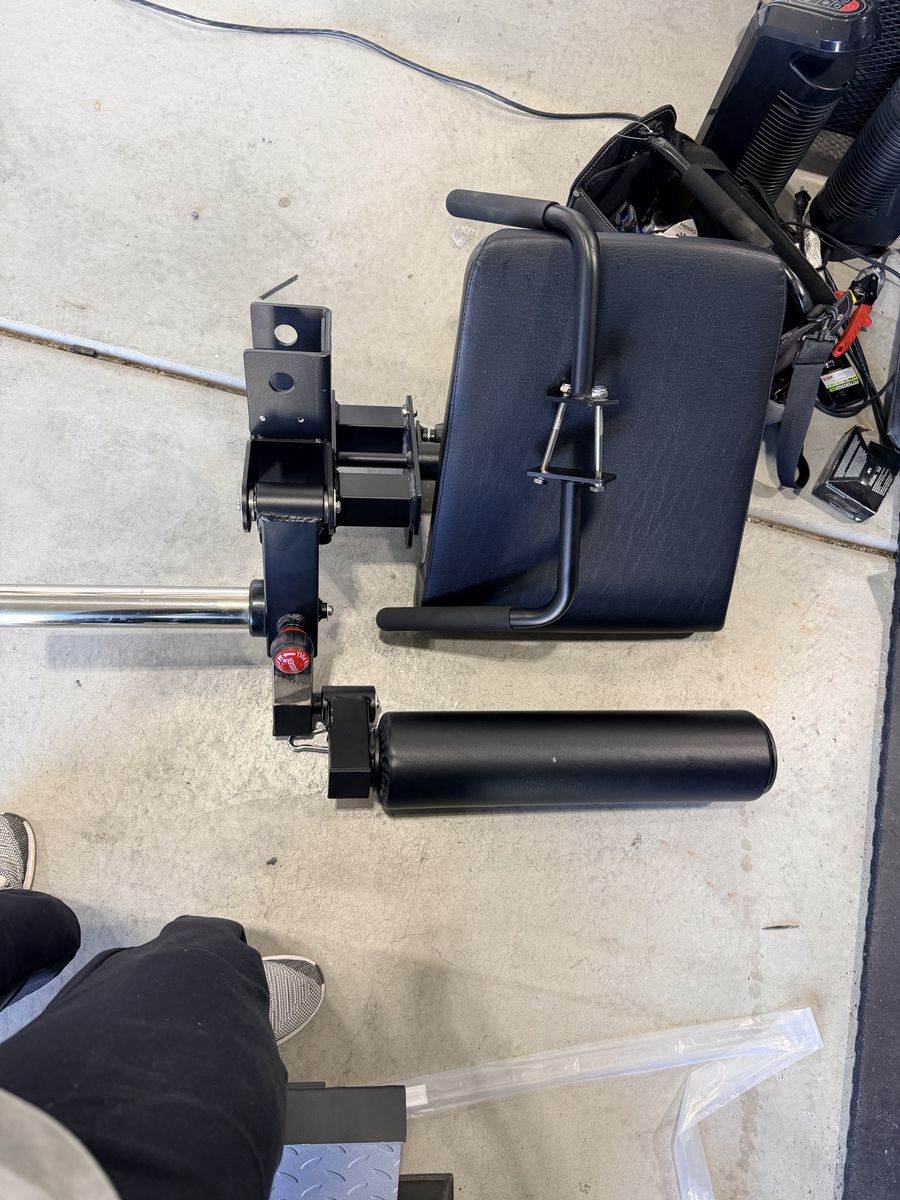 Leg curl Rack attachment