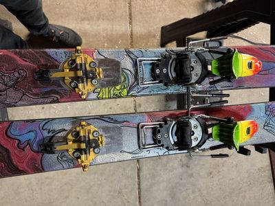 Atomic Benchetler 110s 188cm w/ CAST Pivot 15s, Downhill/Backcountry Setup