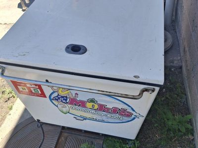 Moki's Hawaiian Grill Mobile Food Vendor Cart with Water Heater