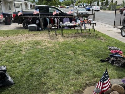 Yard Sale - Clothes, Coolers, Books, Shoes & More - Great Deals on Household Items