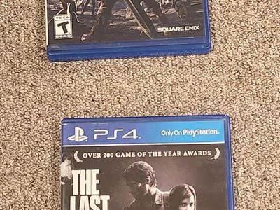 The Last of Us Remastered & Final Fantasy XV PS4 Games