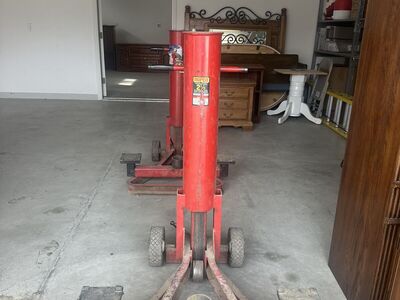 Two (2) 2.5-Ton Air Operated End Lifts – Used – $2,000 for the Pair OBO