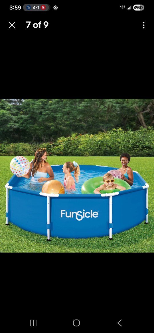 Funsicle activity pool 30" 800 gal w/filter