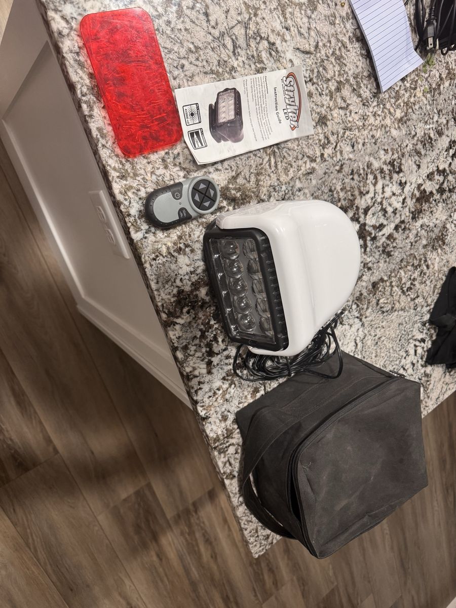 GoLight Stryker ST LED Remote-Controlled Spotlight - Magnetic Mount