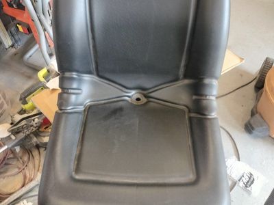 New tractor seat