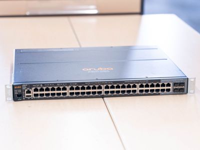 HPE / Aruba 48 Port Gigabit Managed Switch with 2x 10G Ports